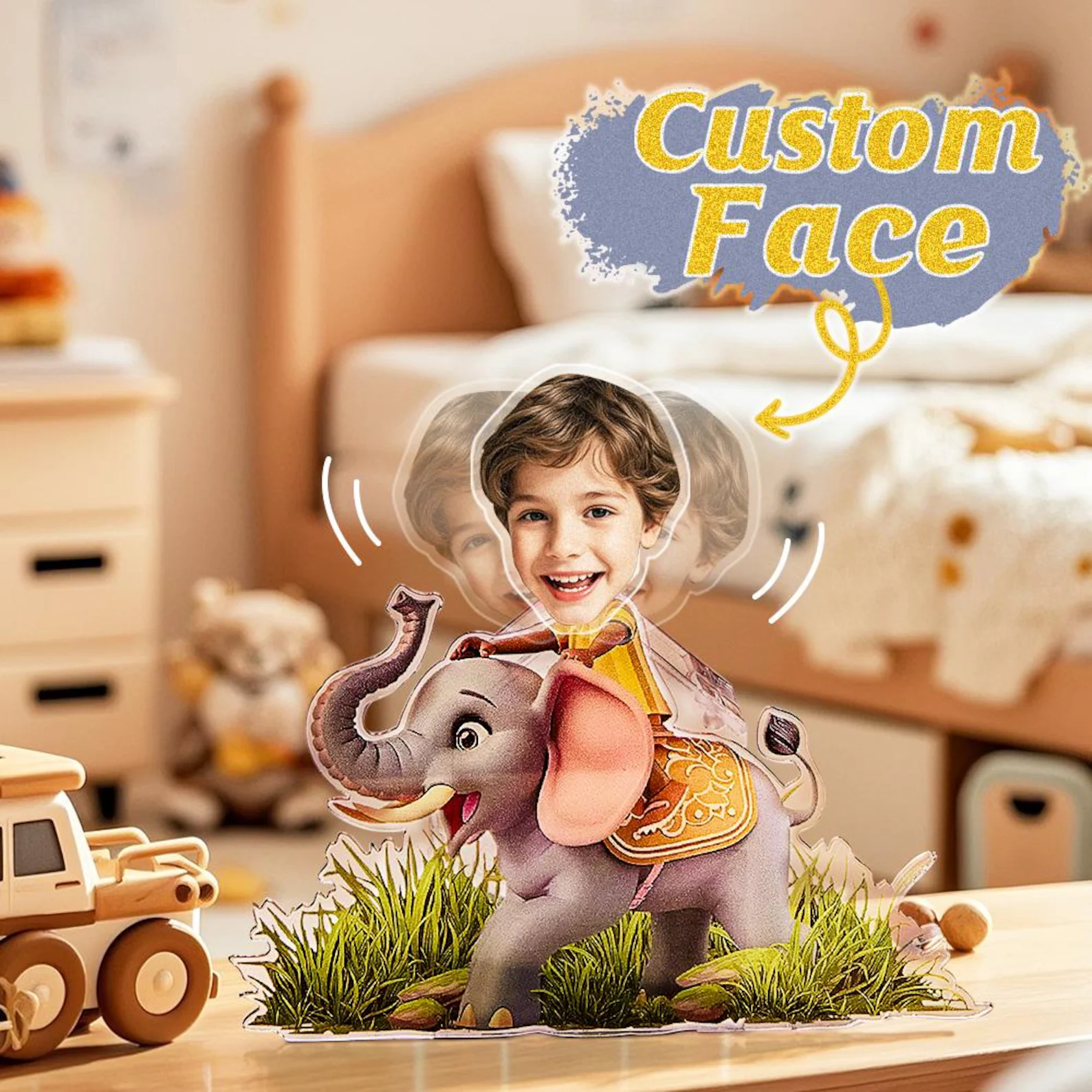 custom kids face bobblehead standee — personalized shaking head keepsake for children custom kids face bobblehead standee — personalized shaking head keepsake for children